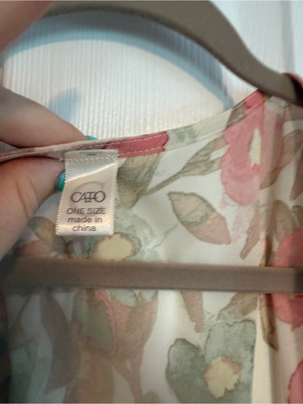 EUC. Sheer Floral Kimono Duster Cover-Up | Women's OS | Boho Romantic Ruffle Hem - Picture 4 of 7